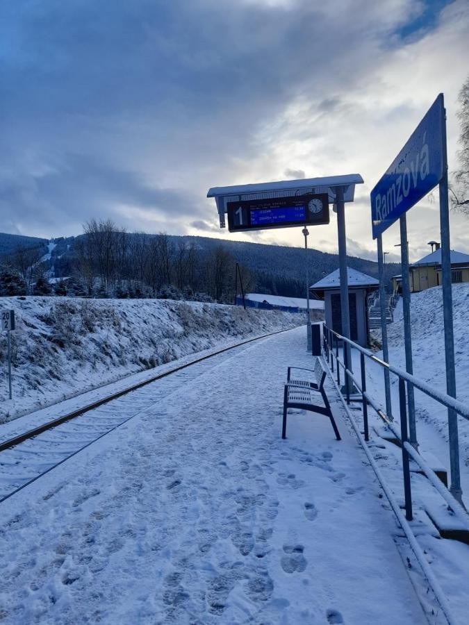 Apartma Raj V Ramzove Ostružná Dış mekan fotoğraf